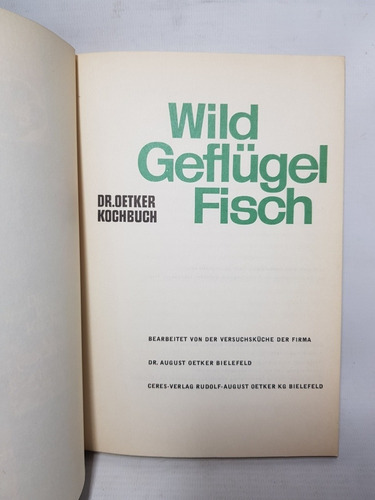 Imagen 4 de 9 de Antiguo Libro Cocina Alemana Kochbuch 1965 Mag 57672