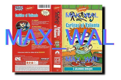 Rugrats Carlitos El Valiente Vhs Original Nickelodeon