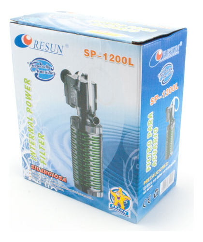 Filtro Interno Resun Sp-1200 Acuarios De 120-220 Litros Envi