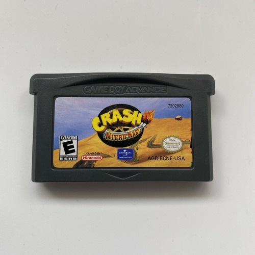 Crash Nitro Kart - Game Boy Advance (sp)