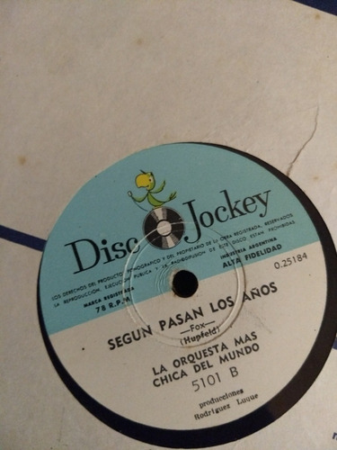 Según Pasan Los Años. La Orquesta Más Chica Del Mundo.vinilo