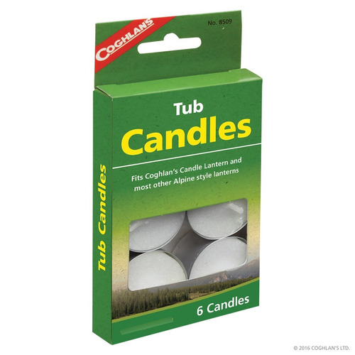 Velas Para Linterna Coghlan´s Tub Candles
