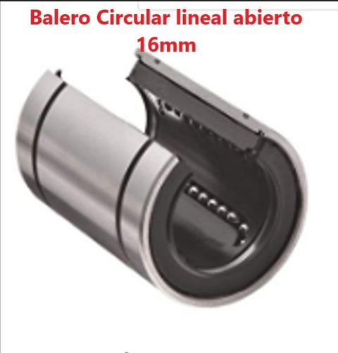 Balero Circular Lineal Abierto 16mm