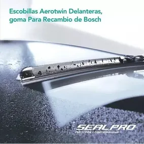 Escobillas Aerotwin Delanteras, Goma Para Recambio Sandero
