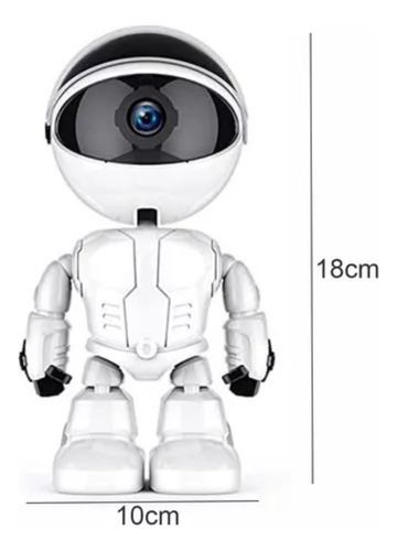 Camara De Seguridad Wifi Robot Monitor De Bebe 360° Yosee