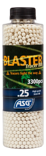 Bbs Blaster Tracer 0.25g Municion 6mm Airsoft Nocturno