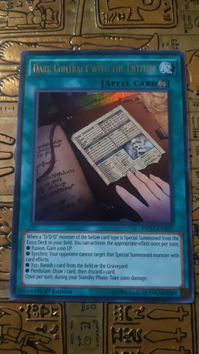 Dark Contract With The Entities Yugioh -uso