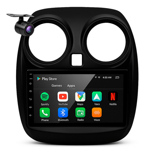Central Palio Attractive Android Espelhamento Wi-fi 7 Pol