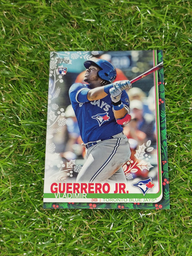 Cv Vladimir Guerrero Jr 2019 Topps Holiday Variante Navidad