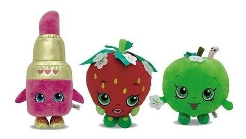 Peluches Grande 42cm Ojos Bordados Shopkins Kreker 5893