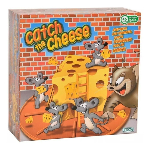 Juego De Mesa Catch The Cheese Ditoys