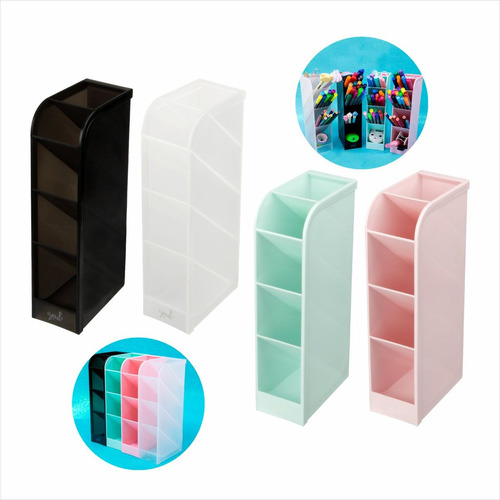 Organizador Escritorio Accesorios Maquillaje X5cubiculos Brw