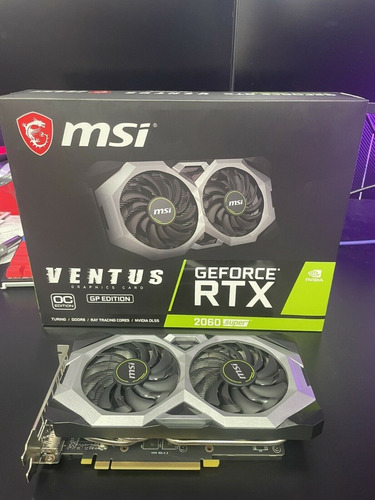 Imagen 2 de 4 de Msi Geforce Rtx 2060 Super Ventus Oc 8gb Gddr6 Graphics Card