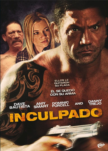 Inculpado - Danny Trejo - Dave Bautista - Dvd - Original!!!