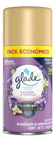 Glade Lavanda Vainilla Desodorante Ambiente Repuesto 170ml