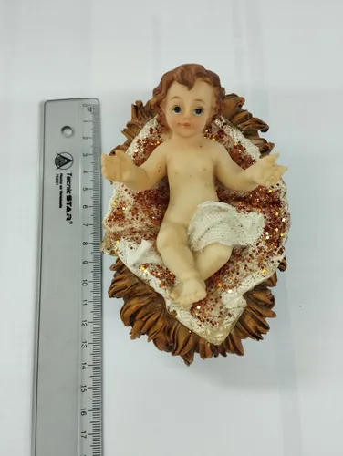Niño Jesús De Poliresina 13 Cm