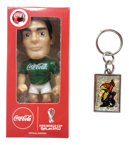 Cabezones Coca Cola Mundial Qatar 2022 Raúl Jiménez (Usado)