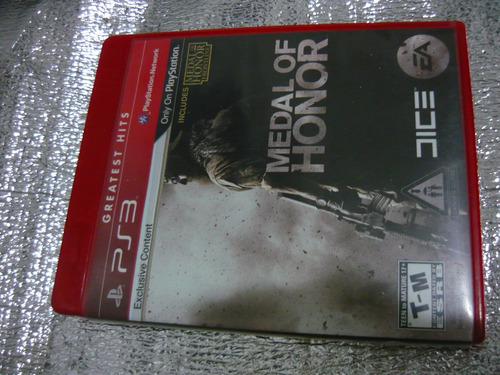 Medal Of Honor Ps3 Completo Con Manual Play Station 3
