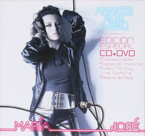 Cd+dvd Maria José Amante De Lo Ajeno