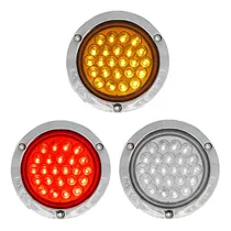 Comprar Stop 4 Pulgadas Led Con Halo De Luz Gandolas Buses Cavas 