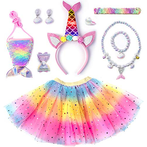 Princess Jewelry Toy Kids Dress Up Juego De Juego Niña...