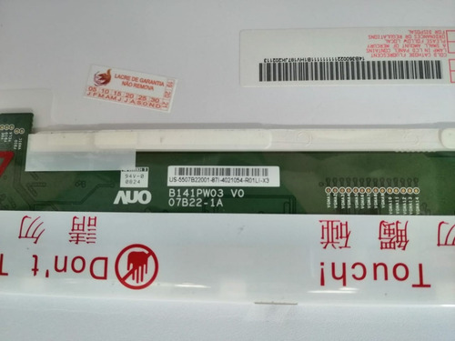 Tela Lcd 14.1'' Notebook Sim +1433 Sim+1455 B141pw03 V.1 V.0