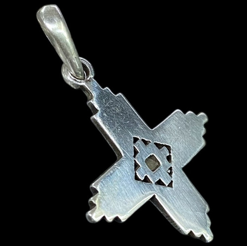 Dije Cruz Andina De Plata 925 3gr Plata (Usado)