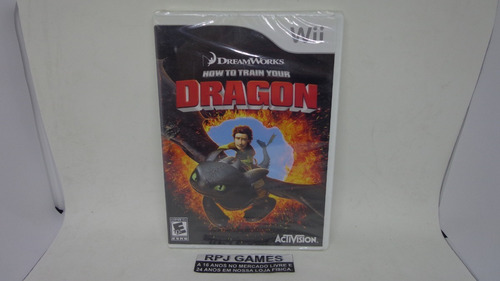 How To Train Your Dragon Original Completa Lacrada P/ Wii