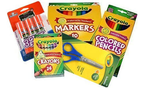 Paquete Básico Regreso A Escuela Crayola 5 Artículos Lápices