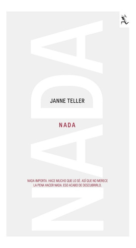 Libro Nada Por Janne Teller 