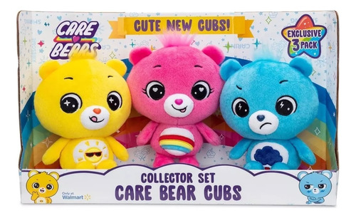 Ositos Cariñositos Care Bears, Colección De 3 Piezas. Cubs