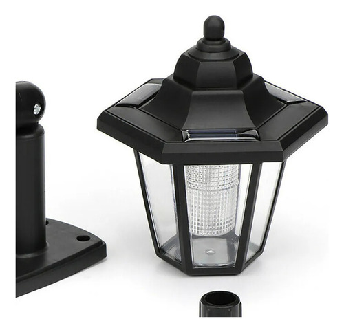 Luces De Pared Led Solares Hexagonales, 2 Unidades, Linterna