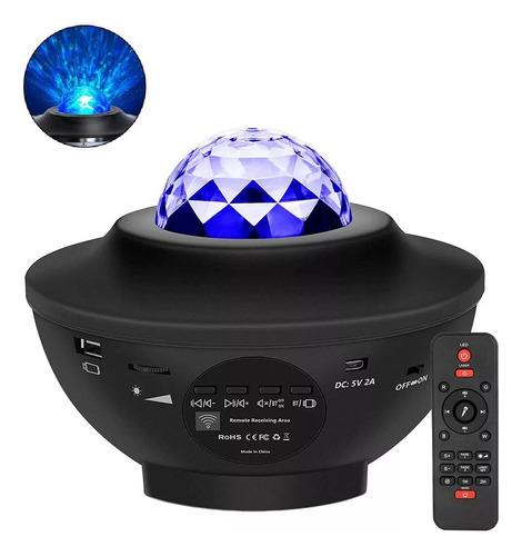 Proyector Luces Cielo Galaxia Parlante Bluetooth Con Control