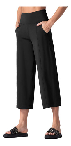 The Gym People - Pantalones Capris De Yoga Para Mujer, Con C