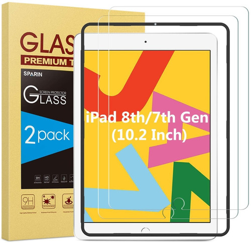 Mica De Vidrio Para iPad 10.2 Séptima Generación