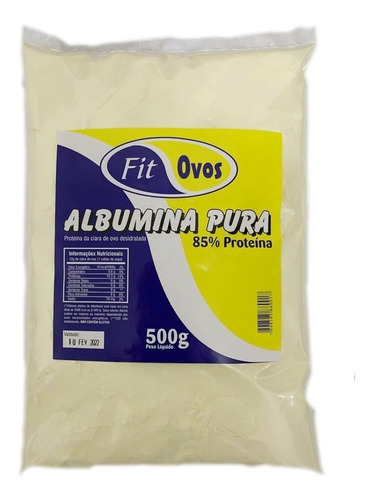 Albumina Pura 500g 85% Protéina