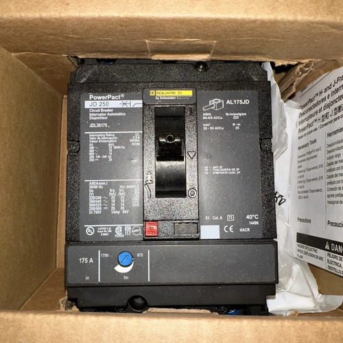 Interruptor Jdl36175 C/ Zapata Incluida (caja Moldeada)
