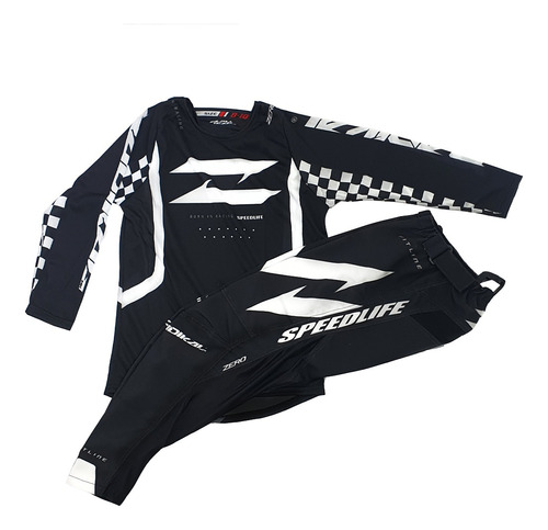 Conjunto Niño Radikal Zero Negro - Motocross / Atv