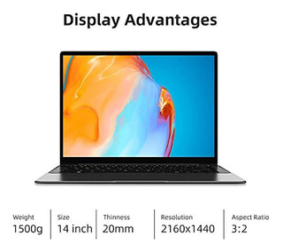Laptop Chuwi Gemibook Pro 14 , Intel Celeron J4125 Hasta 2.7