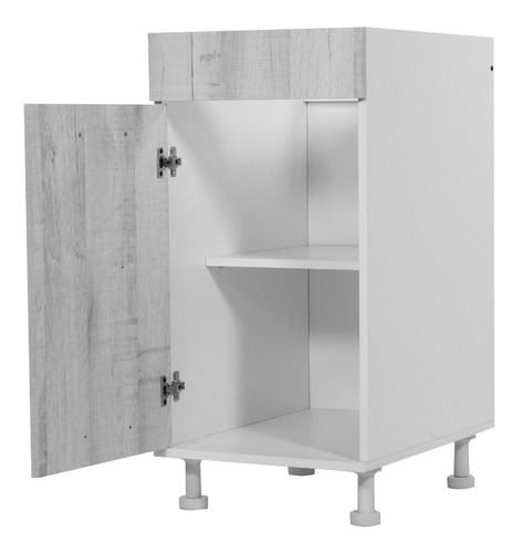 Imagen 3 de 7 de Cocina Bajo Mesada 0.40m Modulo - Melamina - Tigre