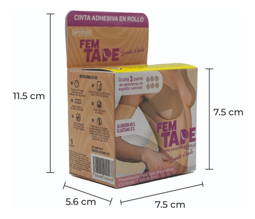 Fem Tape Go Plus 5 Mts