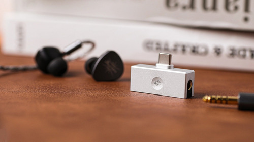 Kiwiears Allegro Mini Adaptador Usb Tipo C Jack 3.5/4.4 Dac