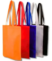 Comprar 100 Sacolas 30x40 Tnt Para Eventos Ecobag Tecido Forte 45g
