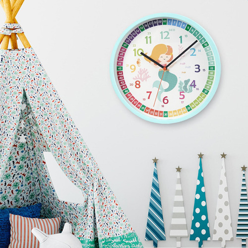 Reloj De Enseñanza De 10 Pulgadas Para Aprender A Contar La
