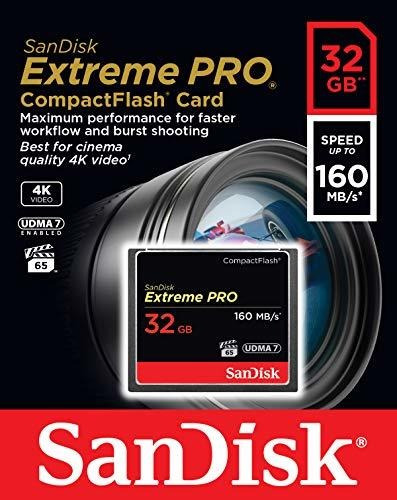 Extreme Pro Memoria Compactflash Udma 7 Hasta 160 Mb