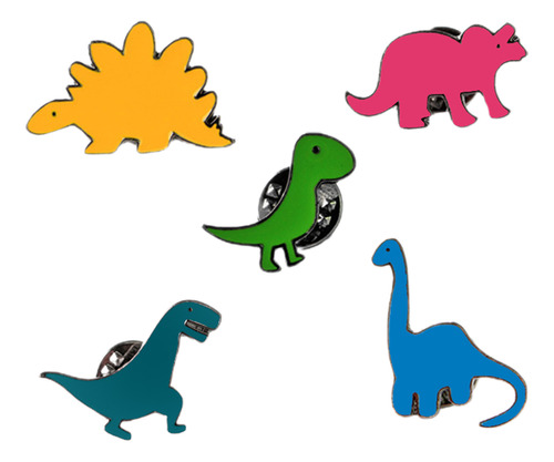 Broche De Aleación Con Forma De Dinosaurio Con Dibujos Anima