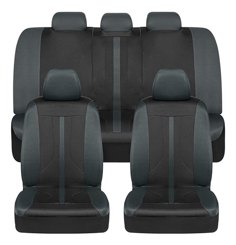 Motor Trend Omnifit - Juego Completo De Fundas De Asiento De