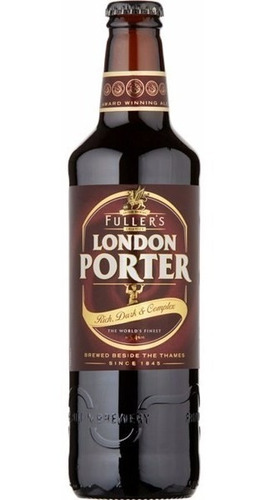 Porron Cerveza Fullers London Porter Lleno Para Colecccion