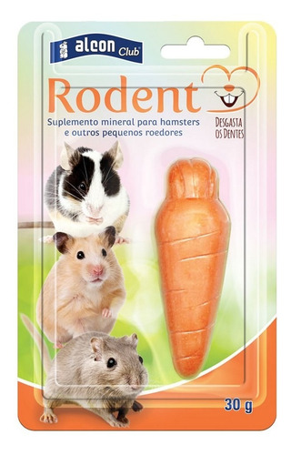 Alcon Rodent 30g Suplemento Mineral Para Roedores