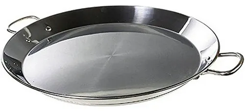 Paellera Acero Inoxidable Guison, Fondo Sandwich, 32 Cm.